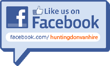 Huntingdon van hire, find us on facebook